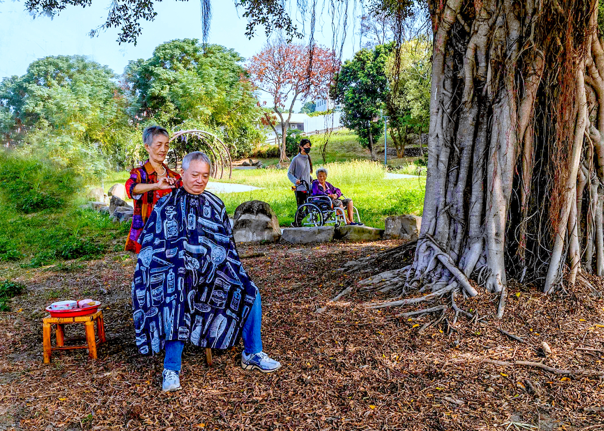 入選 楊清福-阿嬤理髮2